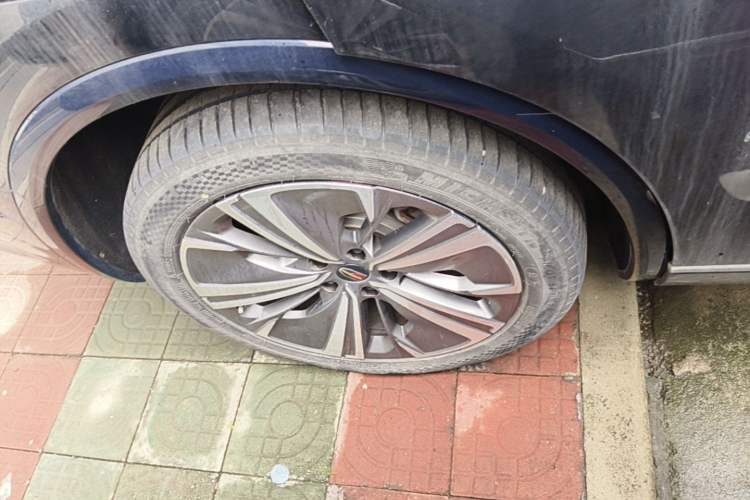 Used Hongqi E-HS9 2021 460 km Range Flagship Edition Six-Seater Right Rear Wheel Hub