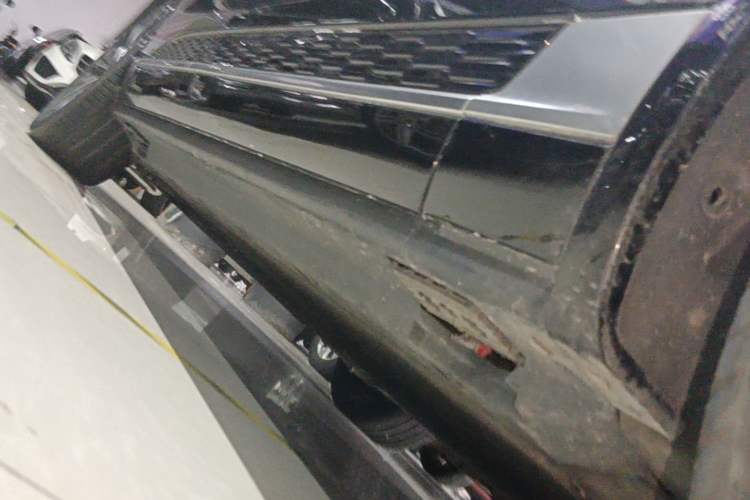 Used Hongqi E-HS9 2021 510 km Range Flagway Edition Six Seats Right Side Sill