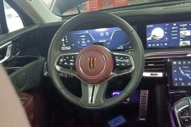 Used Hongqi E-HS9 2021 510 km Range Flagway Edition Six Seats Steering Wheel