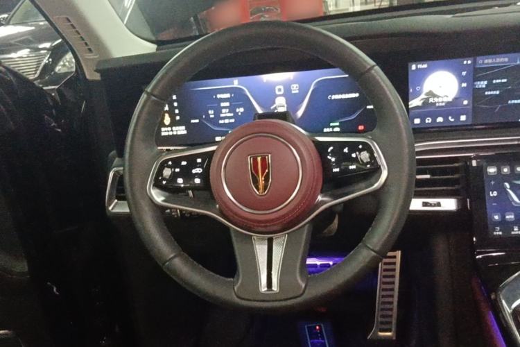 Used Hongqi E-HS9 2021 510 km Range Flagway Edition Six Seats Steering Wheel