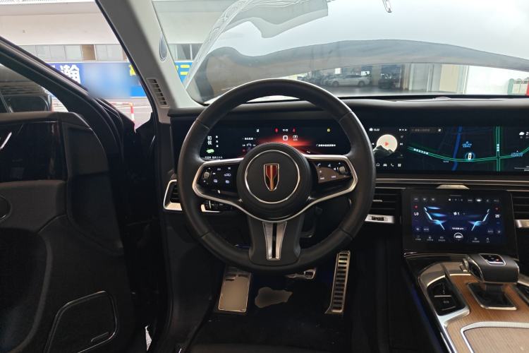 Used Hongqi E-HS9 2021 460 km Range Flagship Edition Six-Seater Steering Wheel