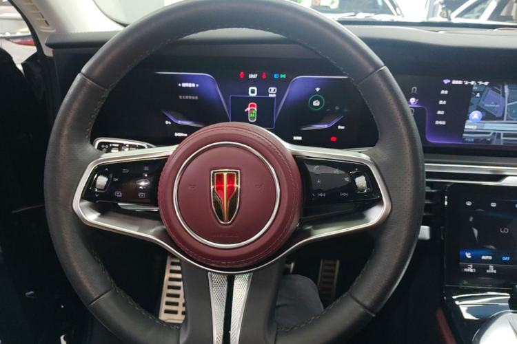 Used Hongqi E-HS9 2021 460 km Range Flagship Edition Six-Seater Steering Wheel