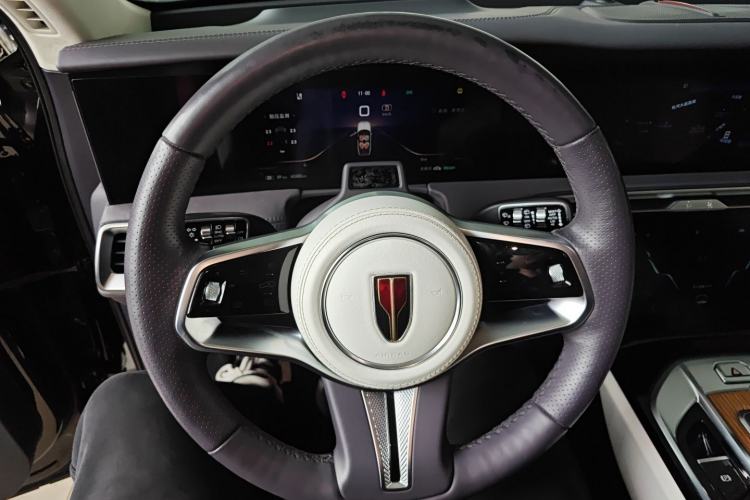 Used Hongqi E-HS9 2021 510 km Flagship Edition Four Seats Steering Wheel