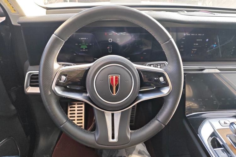 Used Hongqi E-HS9 2021 460 km Range Flagship Edition Six-Seater Steering Wheel