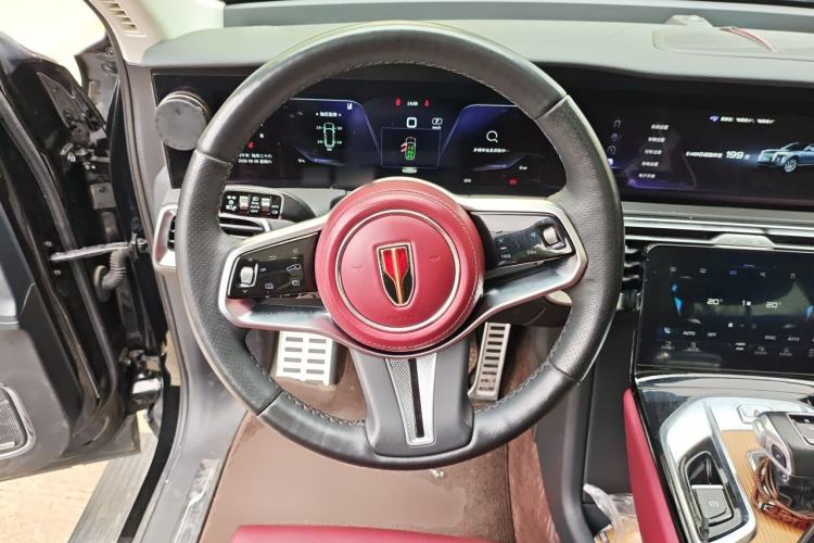 Used Hongqi E-HS9 2021 460 km Range Flagship Edition Six-Seater Steering Wheel