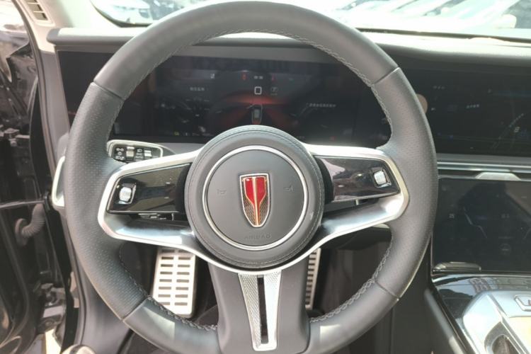 Used Hongqi E-HS9 2021 460 km Range Flagship Edition Six-Seater Steering Wheel