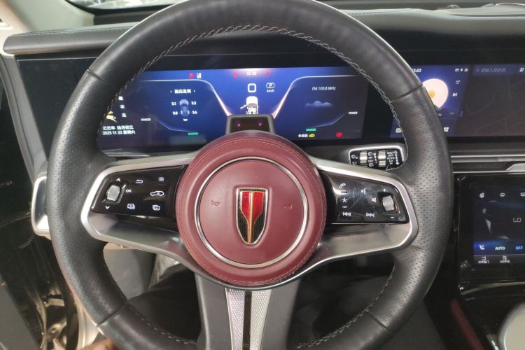 Used Hongqi E-HS9 2021 460 km Range Flagship Edition Six-Seater Steering Wheel