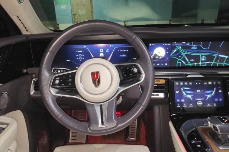 Used Hongqi E-HS9 2021 510 km Flagship Edition Four Seats Steering Wheel
