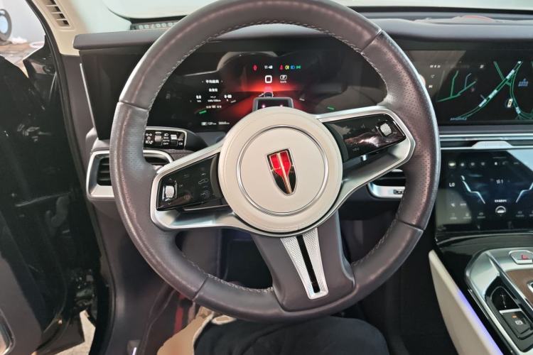 Used Hongqi E-HS9 2021 510 km Flagship Edition Four Seats Steering Wheel