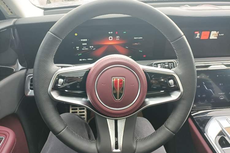 Used Hongqi E-HS9 2021 460 km Range Flagship Edition Six-Seater Steering Wheel