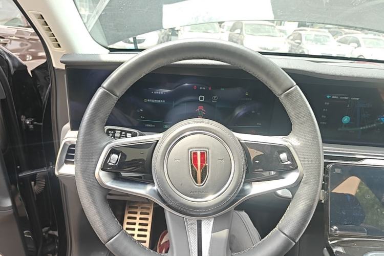 Used Hongqi E-HS9 2021 460 km Range Flagship Edition Six-Seater Steering Wheel