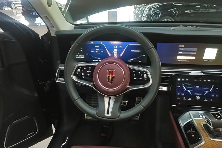 Used Hongqi E-HS9 2021 460 km Range Flagship Edition Six-Seater Steering Wheel