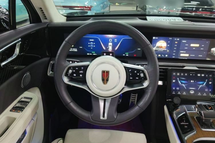Used Hongqi E-HS9 2021 510 km Flagship Edition Four Seats Steering Wheel