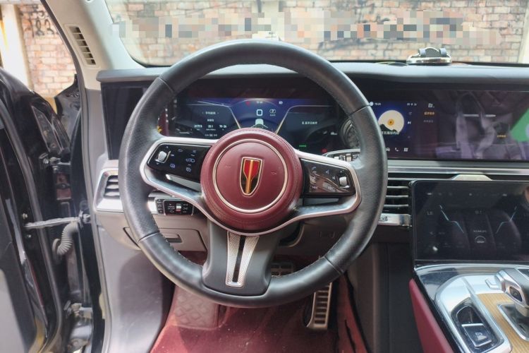 Used Hongqi E-HS9 2021 460 km Range Flagship Edition Six-Seater Steering Wheel