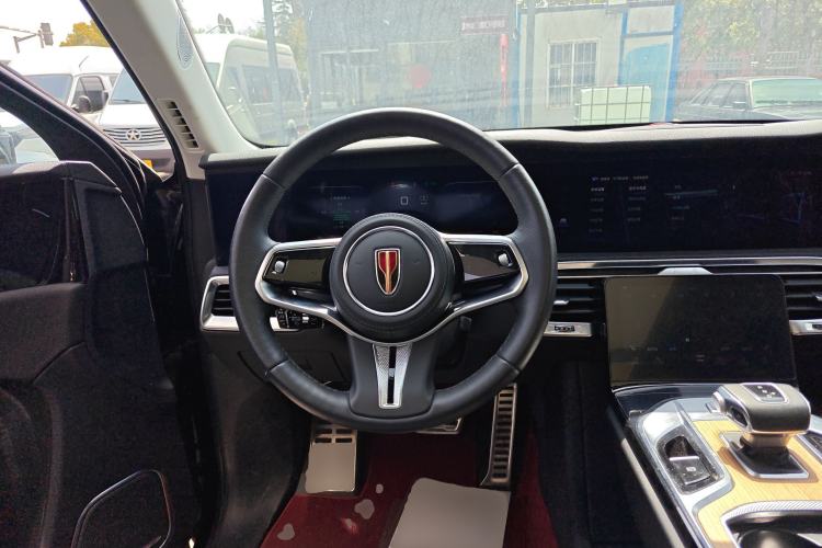 Used Hongqi E-HS9 2021 460 km Range Flagship Edition Six-Seater Steering Wheel