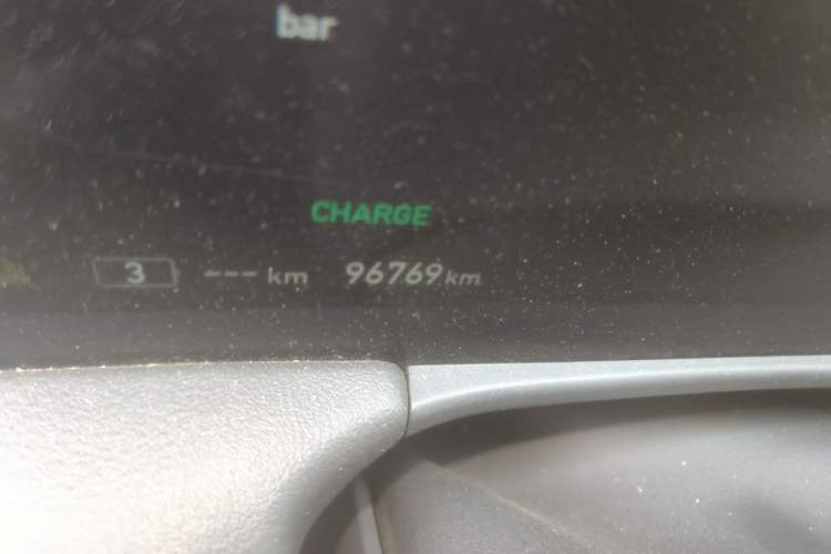 Used Hongqi E-HS9 2021 460 km Range Flagship Edition Six-Seater Odometer Close Up