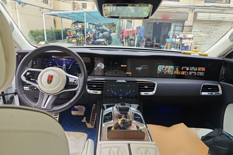 Used Hongqi E-HS9 2021 510 km Flagship Edition Four Seats Center Console