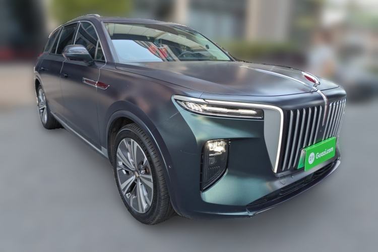 Used Hongqi E-HS9 2021 510 km Range Flagway Edition Six Seats Front Right 45 Deg