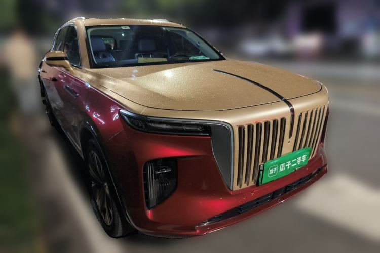 Used Hongqi E-HS9 2021 460 km Range Flagship Edition 7-Seater Front Right 45 Deg