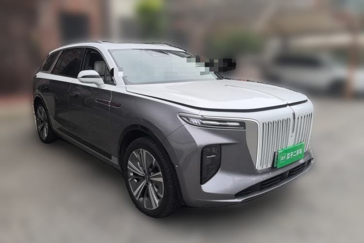 Used Hongqi E-HS9 2021 510 km Range Flagway Edition Six Seats Front Right 45 Deg