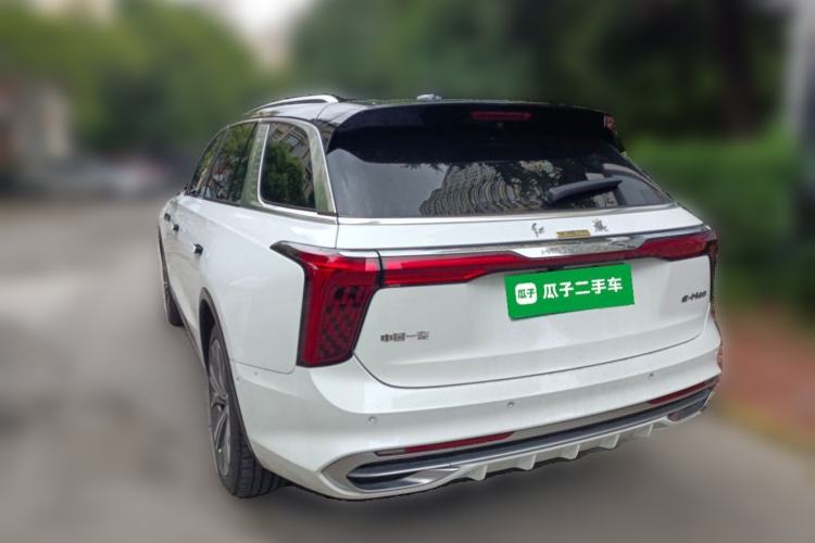 Used Hongqi E-HS9 2021 510 km Range Flagway Edition Six Seats Rear Left 45 Deg