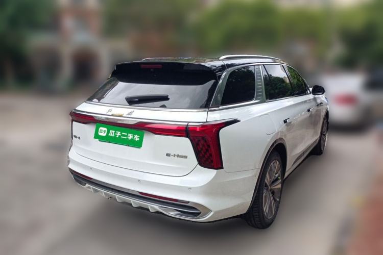 Used Hongqi E-HS9 2021 510 km Range Flagway Edition Six Seats Rear Right 45 Deg