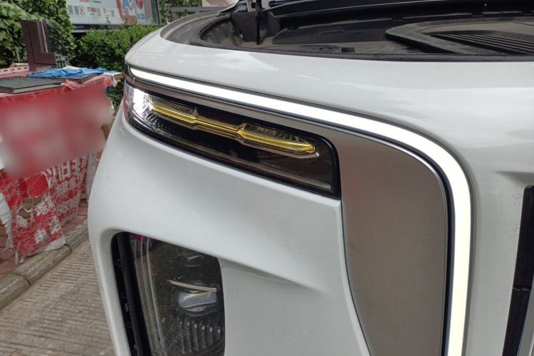 Used Hongqi E-HS9 2021 510 km Range Flagway Edition Six Seats Right Front Headlight