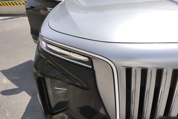 Used Hongqi E-HS9 2021 460 km Range Flagship Edition Six-Seater Right Front Headlight