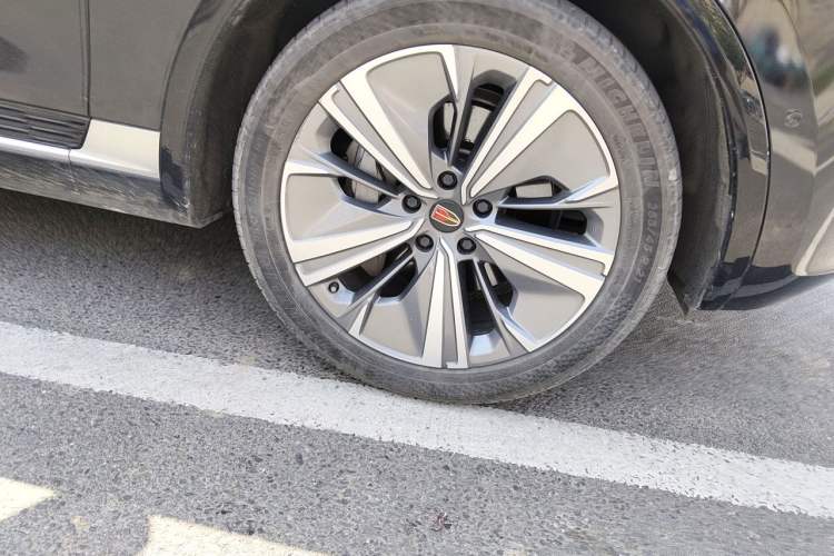 Used Hongqi E-HS9 2021 460 km Range Flagship Edition Six-Seater Right Front Wheel Hub