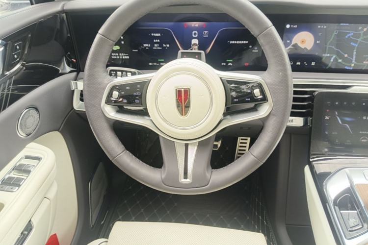 Used Hongqi E-HS9 2021 510 km Flagship Edition Four Seats Steering Wheel