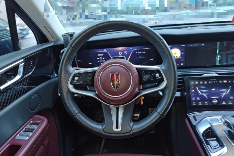 Used Hongqi E-HS9 2021 510 km Range Flagway Edition Six Seats Steering Wheel