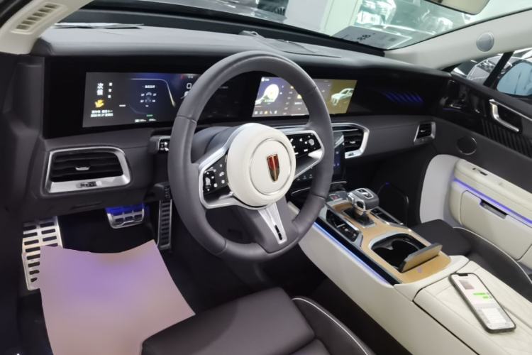 Used Hongqi E-HS9 2021 460 km Range Flagship Edition Six-Seater Center Console