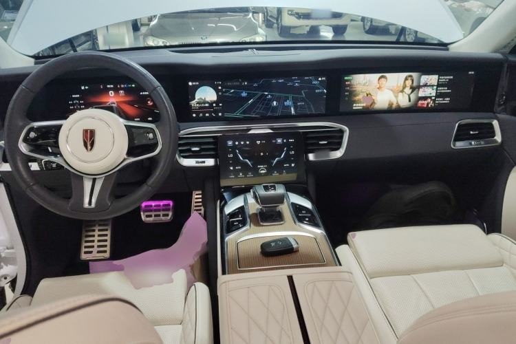 Used Hongqi E-HS9 2021 510 km Flagship Edition Four Seats Center Console