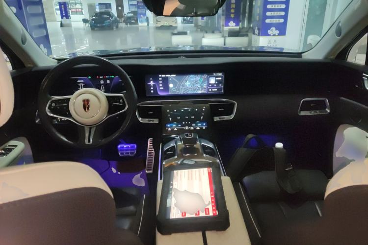 Used Hongqi E-HS9 2021 460 km Range Flagship Edition Six-Seater Center Console