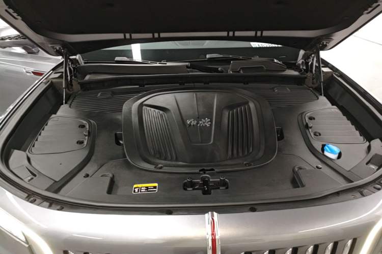 Used Hongqi E-HS9 2021 460 km Range Flagship Edition Six-Seater Engine Bay