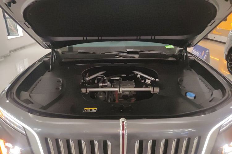 Used Hongqi E-HS9 2021 460 km Range Flagship Edition Six-Seater Engine Bay