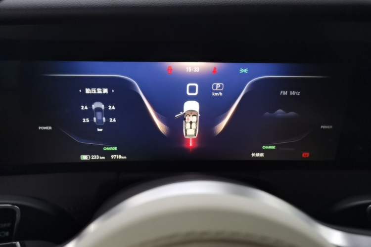 Used Hongqi E-HS9 2021 460 km Range Flagship Edition Six-Seater Instrument Cluster