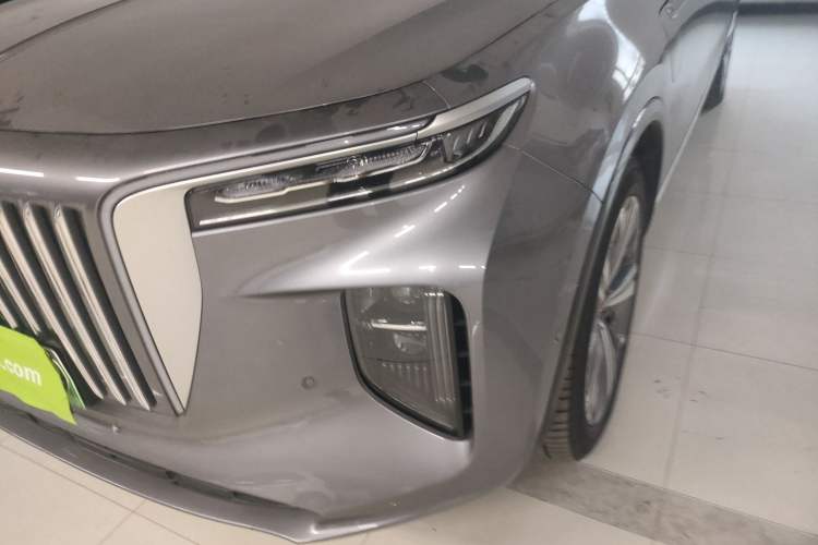 Used Hongqi E-HS9 2021 510 km Range Flagway Edition Six Seats Left Front Headlight