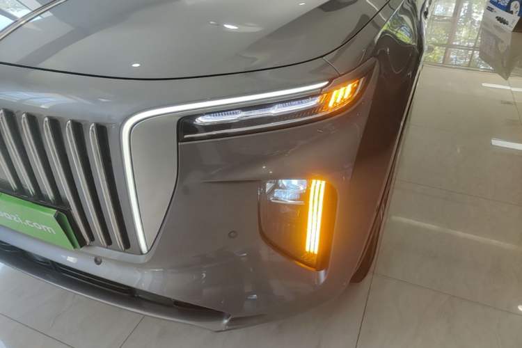 Used Hongqi E-HS9 2021 460 km Range Flagship Edition Six-Seater Left Front Headlight
