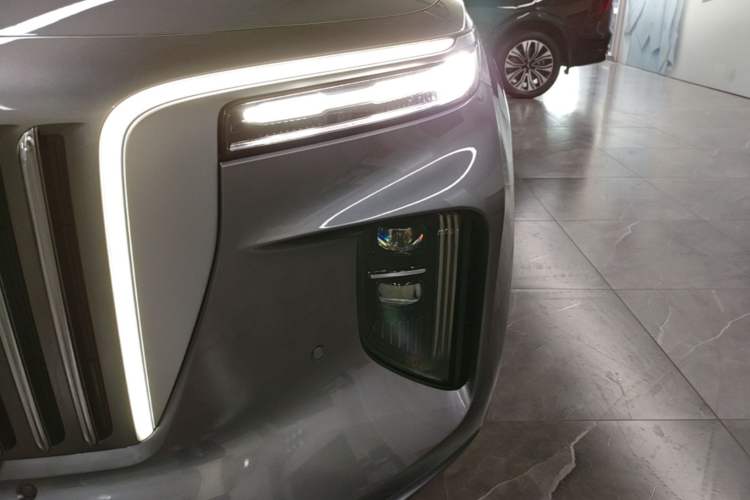 Used Hongqi E-HS9 2021 460 km Range Flagship Edition Six-Seater Left Front Headlight
