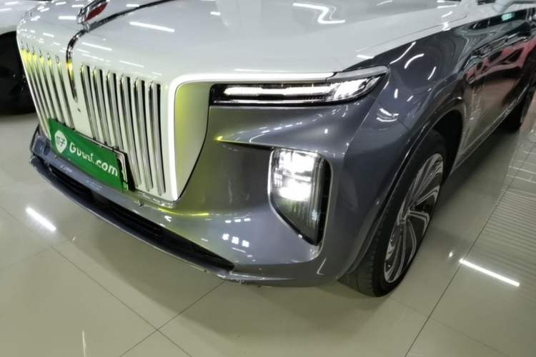Used Hongqi E-HS9 2021 510 km Flagship Edition Four Seats Left Front Headlight