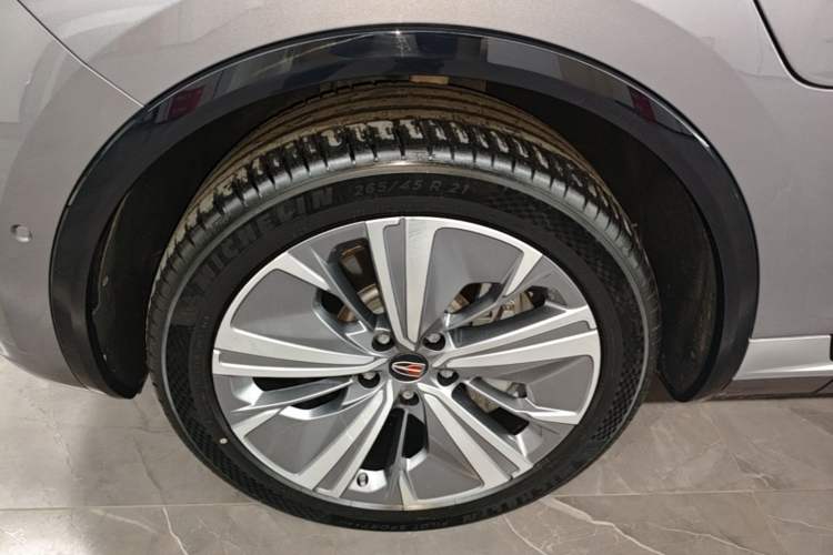 Used Hongqi E-HS9 2021 460 km Range Flagship Edition Six-Seater Left Front Wheel Hub