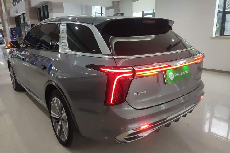 Used Hongqi E-HS9 2021 460 km Range Flagship Edition Six-Seater Rear Left 45 Deg