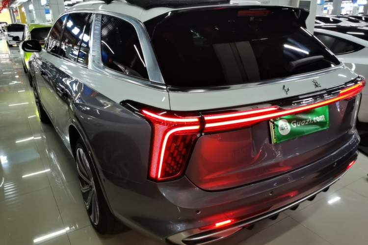 Used Hongqi E-HS9 2021 510 km Flagship Edition Four Seats Rear Left 45 Deg