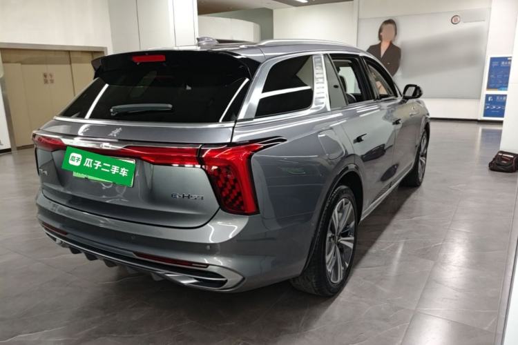 Used Hongqi E-HS9 2021 460 km Range Flagship Edition Six-Seater Rear Right 45 Deg