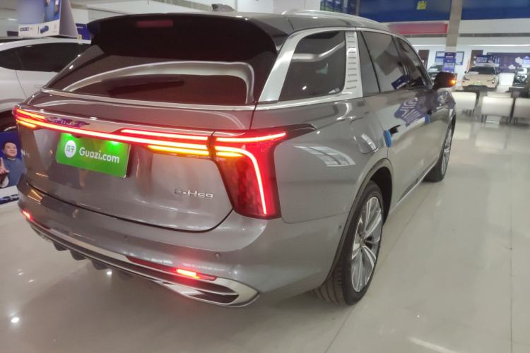 Used Hongqi E-HS9 2021 460 km Range Flagship Edition Six-Seater Rear Right 45 Deg