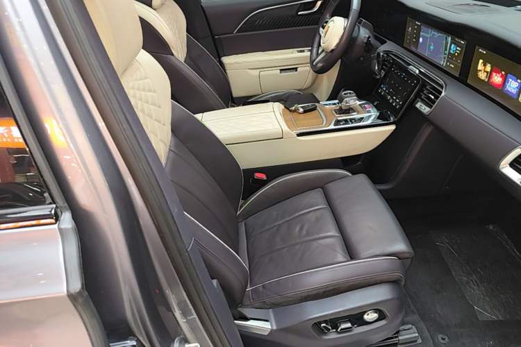 Used Hongqi E-HS9 2021 510 km Range Flagway Edition Six Seats Right Front Seat