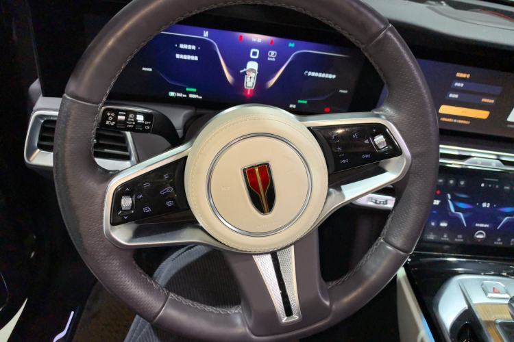 Used Hongqi E-HS9 2021 460 km Range Flagship Edition Six-Seater Steering Wheel