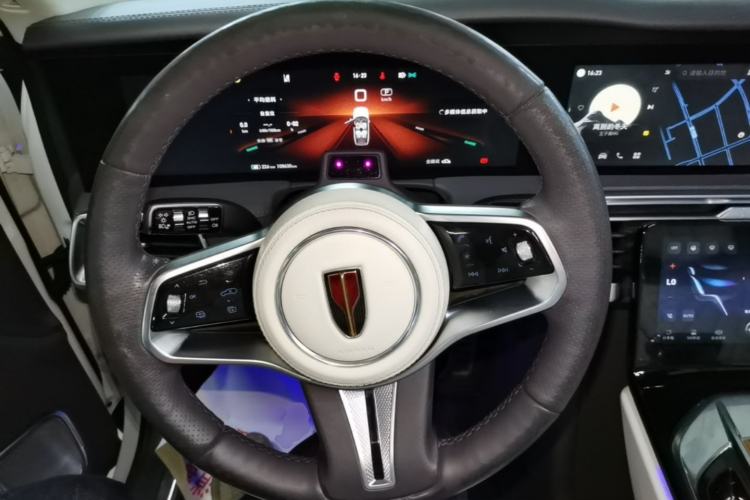 Used Hongqi E-HS9 2021 510 km Flagship Edition Four Seats Steering Wheel
