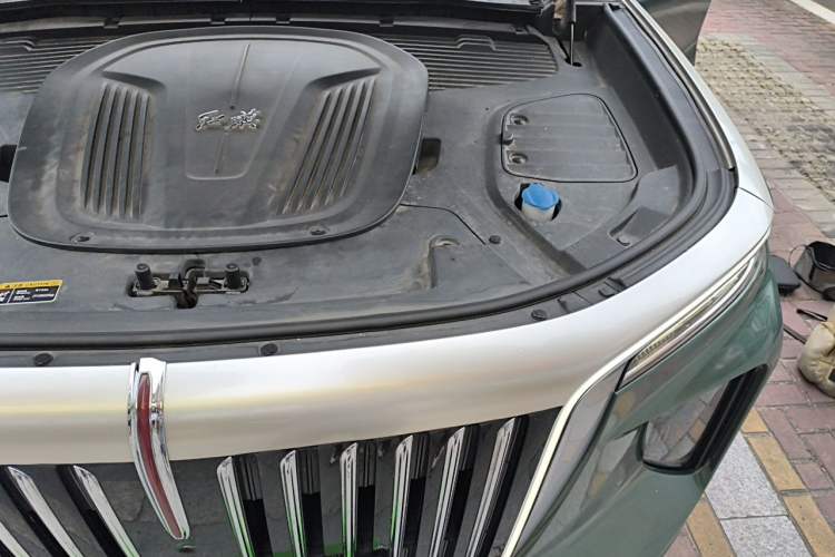 Used Hongqi E-HS9 2021 460 km Range Flagship Edition Six-Seater Engine Bay Left
